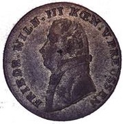 1 Stüber - Frederick William III obverse image