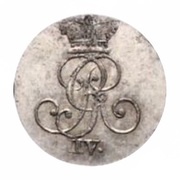 1 Stüber - George IV obverse image