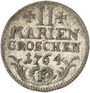 2 Mariengroschen - Frederick II, Germany, 1764 reverse image