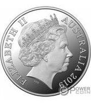 30 Dollars - Elizabeth II 4th Portrait - Year of the Pig - Silver Bullion Coin obverse image