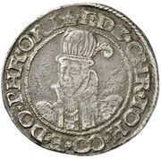 1 Dicker Penning - Edzard II, Christoph and John obverse image
