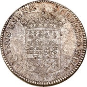 ⅔ Thaler - George Albert, Germany, 1734 reverse image