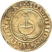 1 Goldgulden - Edzard †1441 and Ulrich Cirksena, Germany, 1439-1448 reverse image