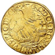 1 Goldgulden - Edzard II and John, Germany, 1580-1590 reverse image