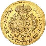 1 Ducat - George Albert, Germany, 1715-1731 reverse image