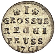 1 Groschen - Elizabeth, Germany, 1759-1761 reverse image