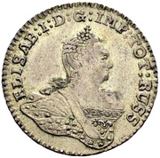 ⅙ Thaler - Elizabeth obverse image