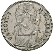 3 Kreuzers - John Anthony II of Freyberg, Germany, 1750-1755 reverse image