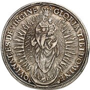 1 Thaler - John Conrad of Gemmingen, Germany, 1606 reverse image