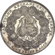 1 Thaler Sede Vacante obverse image
