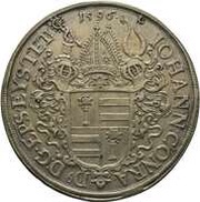 2 Thalers - John Conrad of Gemmingen obverse image