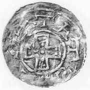 Denier anonyme, Germany, 1000-1020 reverse image