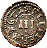 3 Flitter Kipper issue, Germany, 1621 reverse image