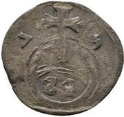 1 Dreier, Germany, 1573 reverse image