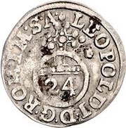 1 Groschen, Germany, 1669-1671 reverse image