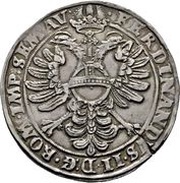 1 Thaler, Germany, 1624-1631 reverse image