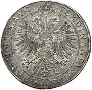 1 Thaler - John Jakob Blarer of Wartensee, Germany, 1624 reverse image