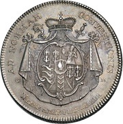 1 Thaler - Anthony Ignatius of Fugger-Glött Konventionstaler, Germany, 1765 reverse image