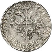 ⅓ Thaler, Germany, 1687 reverse image