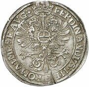 1 Thaler, Germany, 1624-1637 reverse image