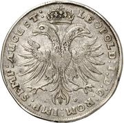 1 Thaler, Germany, 1674 reverse image