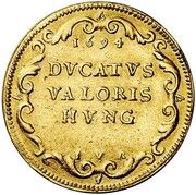 2 Ducats, Germany, 1694 reverse image