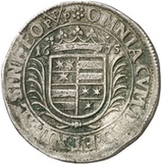 60 Kreuzer - George Albert II, Germany, 1675 reverse image