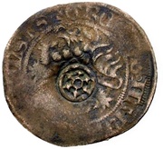 1 Groschen Counterstamped obverse image