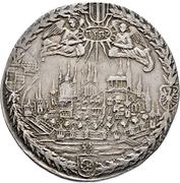 1 Thaler, Germany, 1633 reverse image