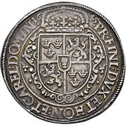 1 Thaler - Christina, Germany, 1645-1648 reverse image