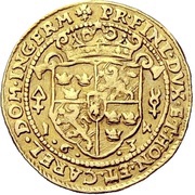 1 Ducat - Gustav Adolphus II, Germany, 1631-1634 reverse image