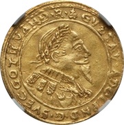 1 Ducat - Gustav Adolphus II obverse image