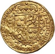 1 Ducat - Christina, Germany, 1644-1645 reverse image