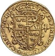 1 Ducat - Christina Mule Pattern, Germany, 1647 reverse image