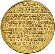 10 Ducats - Gustav Adolph II, Germany, 1631 reverse image