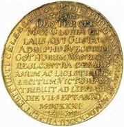 10 Ducats - Gustav Adolph II, Germany, 1632 reverse image