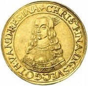 10 Ducats - Christina obverse image