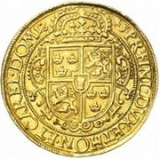 10 Ducats - Christina, Germany, 1645-1648 reverse image