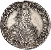 ½ Thaler - Gustav Adolph II obverse image