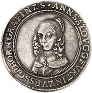 1 Thaler - Anna Salome I obverse image