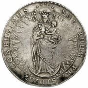 1 Thaler - Anna Salome I, Germany, 1672 reverse image