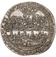 1 Thaler - Anna Salome I, Germany, 1680 reverse image