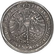1 Thaler, Germany, 1624 reverse image