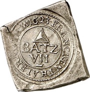 7½ Batzen Siege coinage; Klippe obverse image