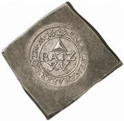 15 Batzen Klippe; Siege coinage obverse image