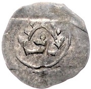 1 Heller, Germany, 1347-1378 reverse image