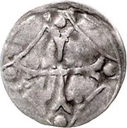 1 Heller Hand heller, Germany, 1492-1503 reverse image