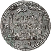 1 Tobiaspfennig, Germany, 1547 reverse image