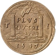 1 Tobiaspfennig, Germany, 1547 reverse image