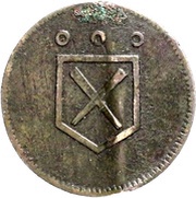 1 Theler "Judenpfennig" obverse image
